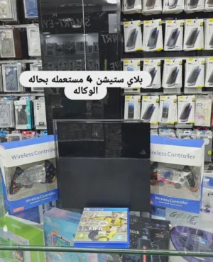 SONY PLAYSTATION 4 SLIM مستعمل بحالة الوكالة سعة 1TB