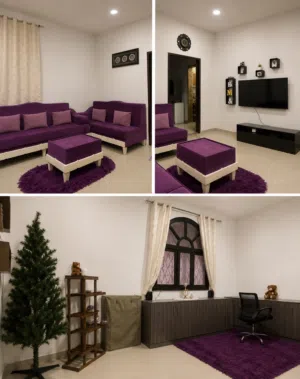 190 m2 1 Bedroom Apartments for Rent in Muscat Ghubrah