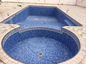 بناء برك سباحه وشاليهات والسلاسل حجريه والاسوار وتشيك مزارع