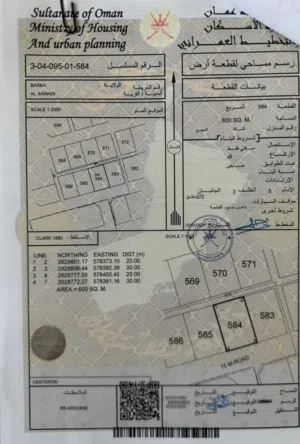 Residential Land for Sale in Al Batinah Barka