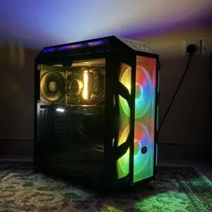 Gaming PC للبيع  RTX 3060 Ti  Ryzen 5 5500  16GB RAM