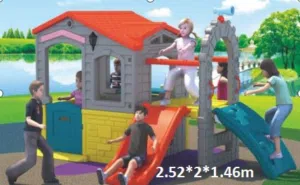 children playground house slide toy