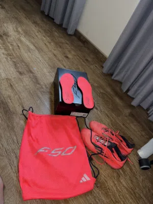 Adidas F50 Elite Football Boots – Orange (Size 41.5)