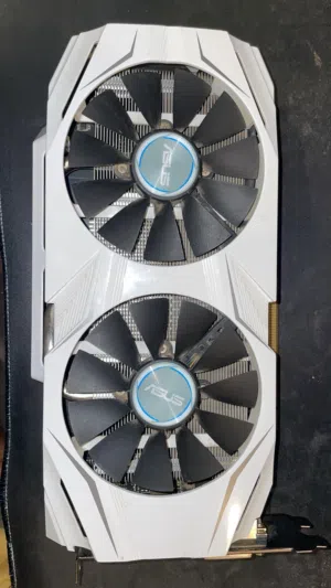 كرت شاشه 1060 asus مروحتين  مستعمل بسعر ممتاز