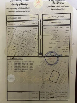 أرض سكنيه فالطيب