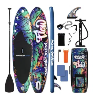 Serenelife inflatable stand up paddle board