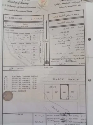 ارض سكنيه للبيع في الهجر