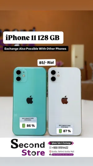 iPhone 11-128 GB All fabulous working condition device available