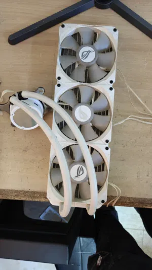 Asus ROG strix lc 360 white السعر نهائي