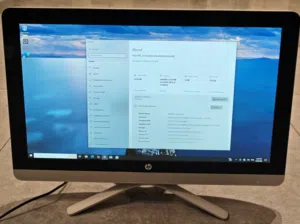 hp all in one desktop core i3 6th 8gb ram ddr4 128gb ssd touch screen 22 inch