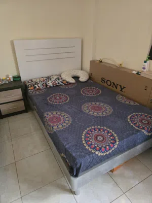 IKEA SINGLE BED WITH MATTRESS FOR SALE