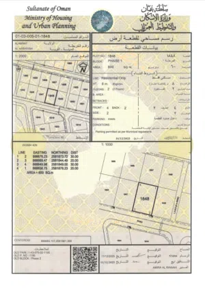Residential Land for Sale in Muscat Amerat