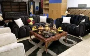 كنب 7 مقاعد جميع الالوان من داخل المصنع خامات فخمة جدًا – إسفنج نخب أول