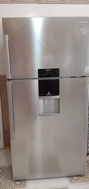ثلاجه داو للبيع فها عطل كهربائي تبريد ضعيف شويا