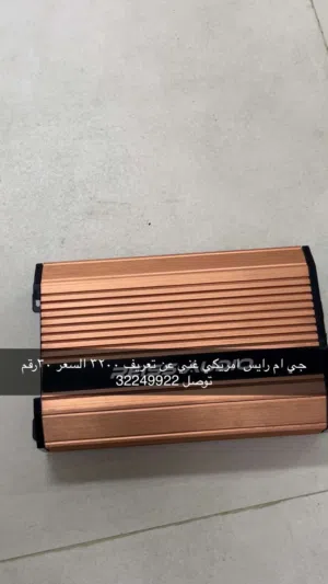 جي ام مضخم صوت قوته 3200سعره 30BD