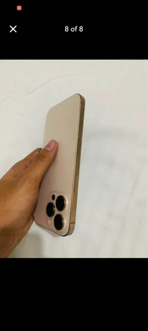 Iphone 16pro max 256gb battery100c/o. Like new