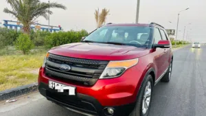 فورد اكسبلورر موديل 2013 لون ماروني دم الغزال   رقم بغدادوارد امريكي بدون حوادث مكفولة السعر135 ورقه