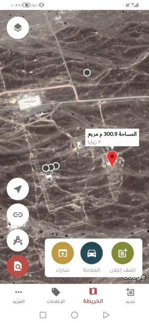 ارض للبيع على الخط السريع