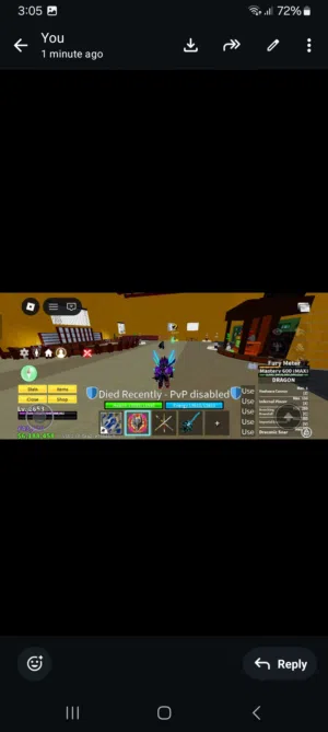 roblox account blox fruit