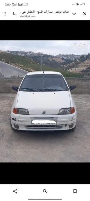 فيات-بونتو-1996-للبيع-شاشة-اندرويد-كمرة-لفرس-سنتر-لوك