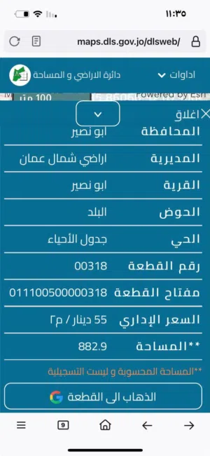 Residential Land for Sale in Amman Abu Nsair