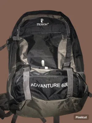 شنطة PIGEON  ADVENTURE  BAG 60L شنطه سفر ضهر اللرحلات والتخييم والسفر