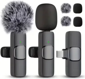 ميكروفون لاسلكي (Wireless Lavalier Microphone)
