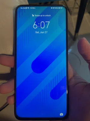 Huawei Y9A Battery condition 100% Good, Camera is popup negotiable