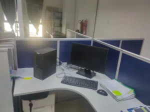 work station for 4 person
