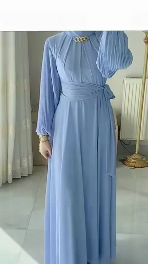 ‏فساتين طويلة ‏.‏ M ‏.‏ أزرق‏3