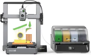 طابعة creality hi combo 3d printer مع خلاط الالون cfs جديدة بالكرتون لم يفتح