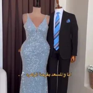 بدله لون بنفسجي فاتح راقي مع فروه بيضه كلاس قماش راقي ثقيل