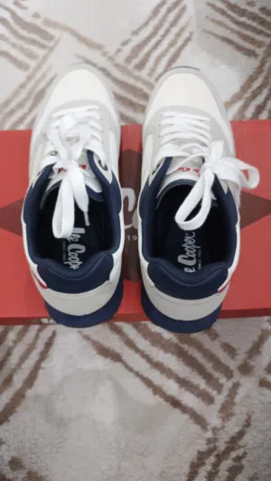 white Lee Cooper shoes