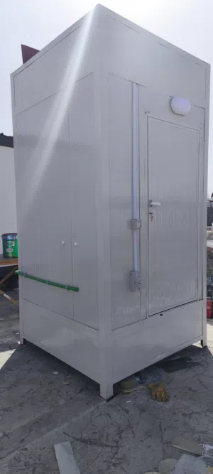Sandwich Panel Toilet Arabic/English with Water Tank overhead/waste tank bottom. Fire Resisted,
