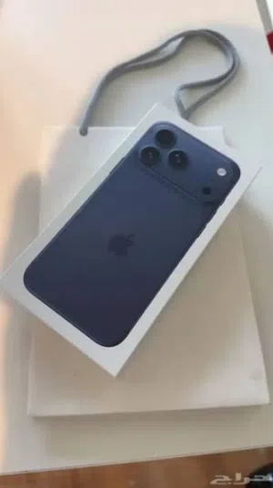 Apple  iPhone  iPhone 17 Pro Max 256 ESim جدید  لون   كحلي