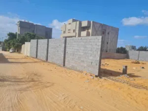 ارضً في البير اسطى ميلاد اربع شوارع الكهرباء