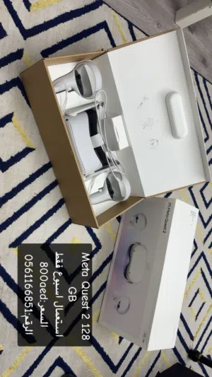 Used vr headset 1 week only included charger and controllers it is clean and no problems with it.