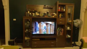 بوفية او ديكور تلفزيون لغرفة جلوس للبيع