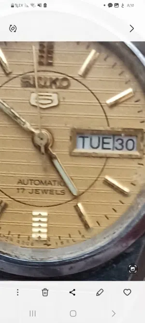 تحفة فينتاج - Seiko 5 نسائي 1989 للبيع ساعة Seiko 5 Ladies فينتاج نادرة المواصفات: - الموديل