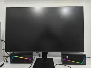 LG 27" IPS 120Hz Gaming Monitor + RGB Speakers   Looking for a smooth gaming experience without