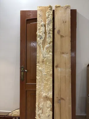 باب داخلي مع حلق مستعمل
