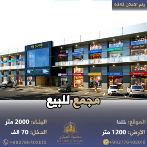 رقم الاعلان (6342) مجمع تجاري مميز في منطقة خلدا قرب البنك العربي / موقع مميز جدا
