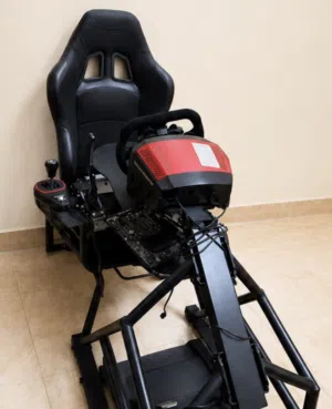 Full professional simulator rig with 2 wheels