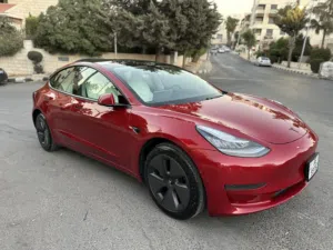 2021 Tesla Model 3 تسلا موديل 2021 فحص كامل كرت ابيض بدون ملاحظات