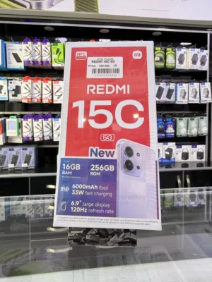 REDMI 15C (256GB).  (8RAM)متوفر داخل لميا موبايل جديد كلين بسعر مميز