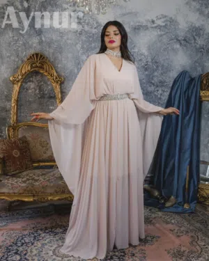 فستان للمناسبات نفس لون الصورة يوجد عدة مقاسات