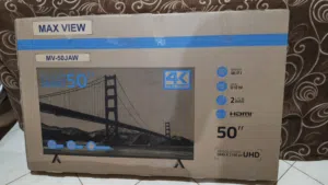 شاشة max view جديدة  غير مستعملة