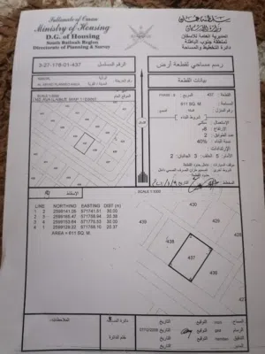 ارض سكنية في منطقة الابيض المنطقة التاسعة