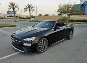 Mercedes E450 2023, Convertible,  US Spec,Accident-Free,  9,800 km, Excellent Condition,AED 190,000