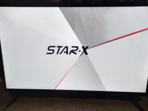 بالسوق سعرها 100 و 120 دينار ، شاشة سمارت  STAR X , INCH 32 بحالة الوكالة